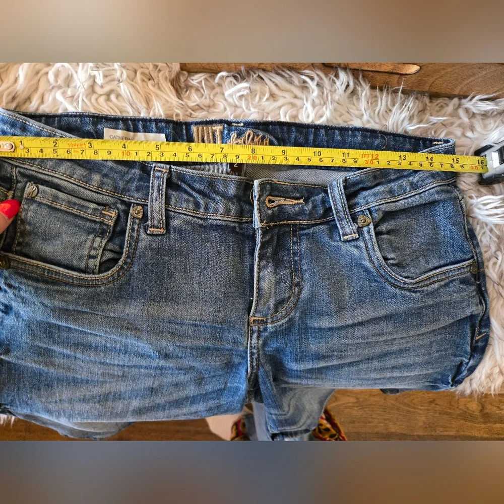 Kut from the Kloth Light Blue Denim Cuffed Jean Shorts